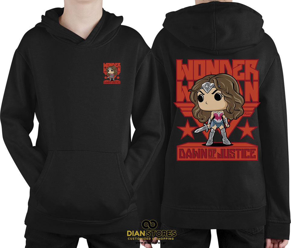 Φούτερ με κουκούλα Wonder Woman