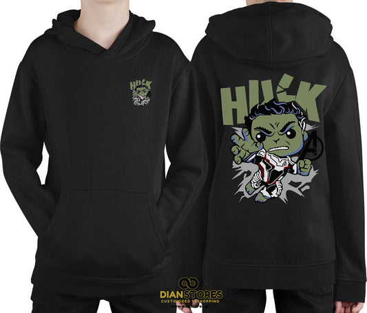 Φούτερ με κουκούλα Hulk
