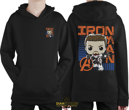 Φούτερ με κουκούλα Iron Man