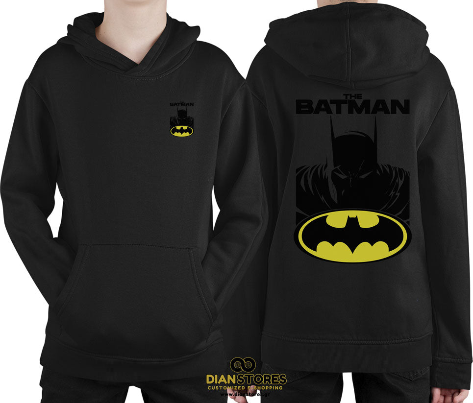 Φούτερ με κουκούλα Batman