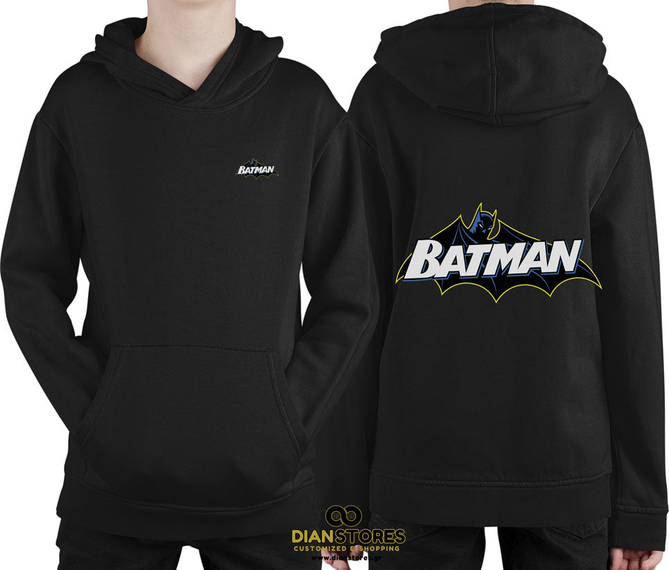Φούτερ με κουκούλα Batman