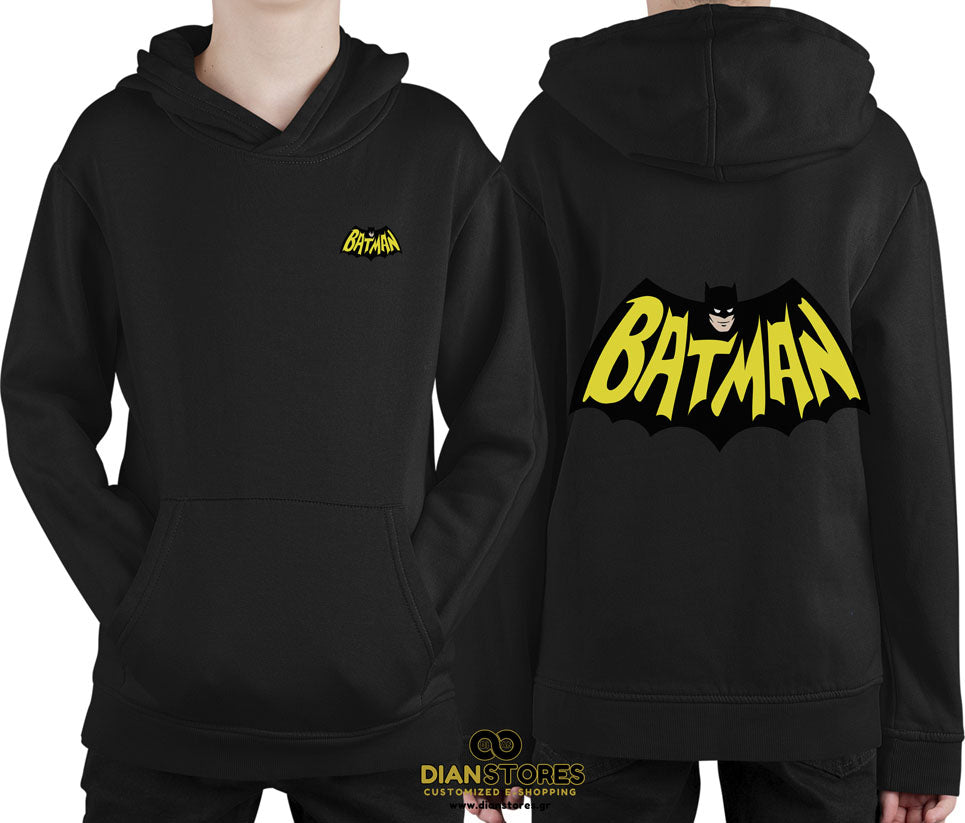 Φούτερ με κουκούλα Batman