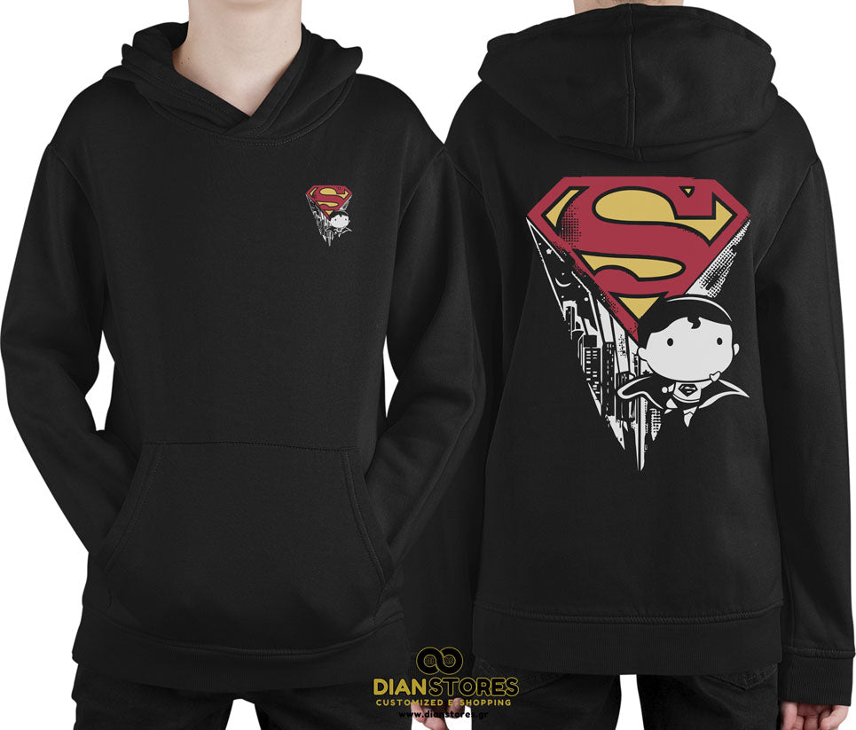 Φούτερ με κουκούλα Superman