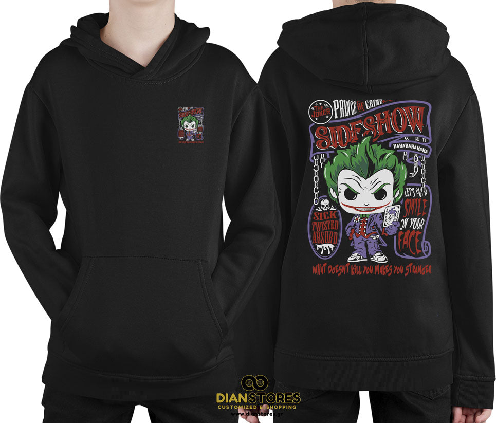 Φούτερ με κουκούλα Joker