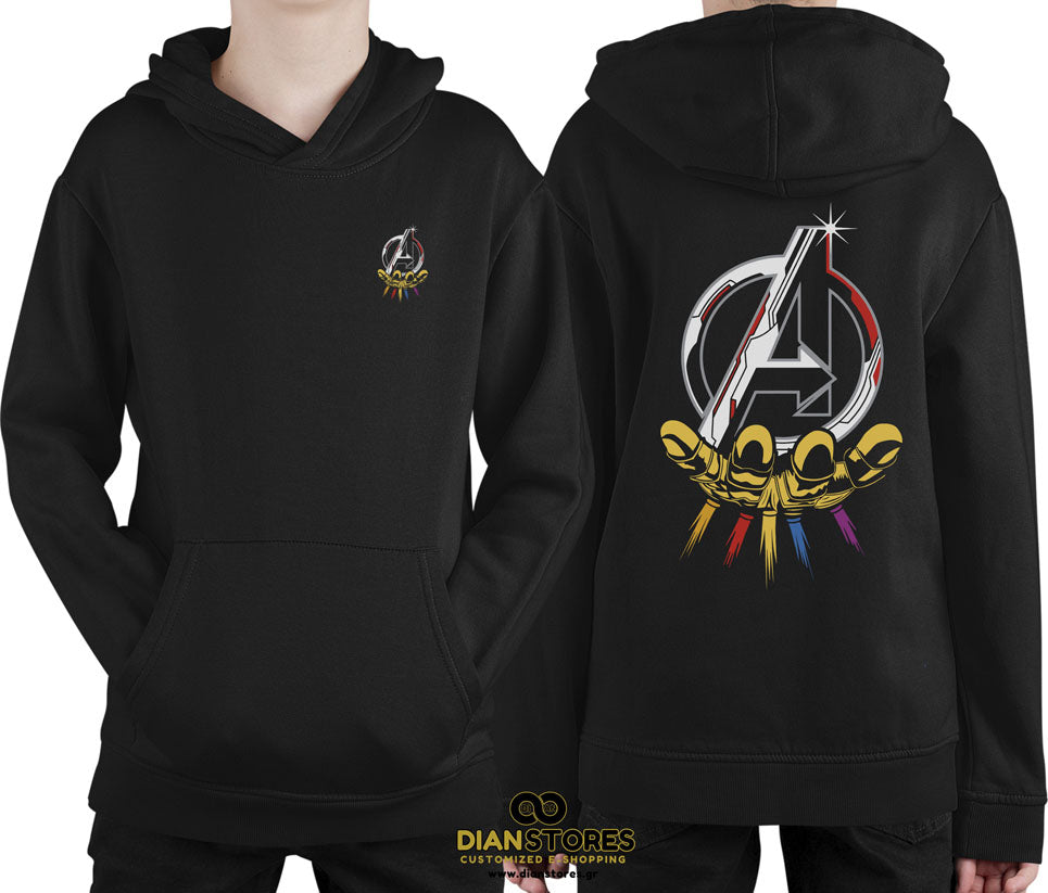 Φούτερ με κουκούλα Thanos