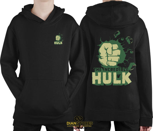 Φούτερ με κουκούλα Hulk