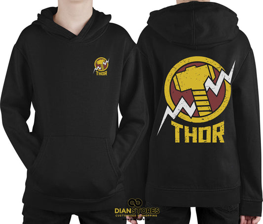 Φούτερ με κουκούλα Thor