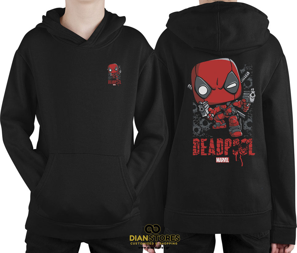 Φούτερ με κουκούλα Deadpool