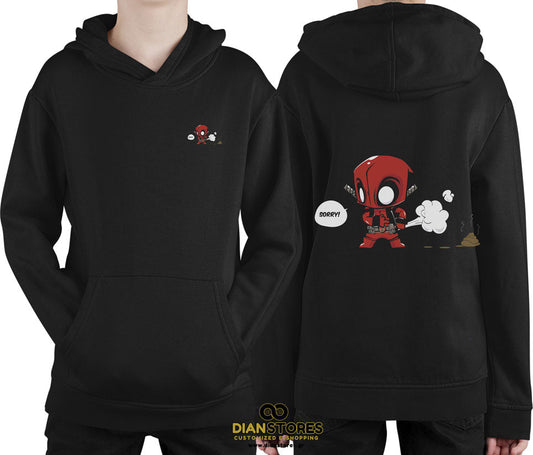 Φούτερ με κουκούλα Deadpool