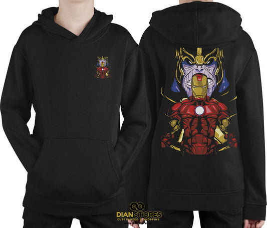 Φούτερ με κουκούλα Iron Man, Thanos