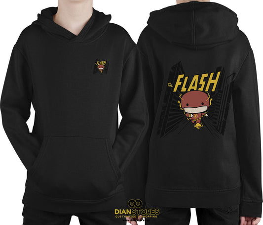 Φούτερ με κουκούλα Flash