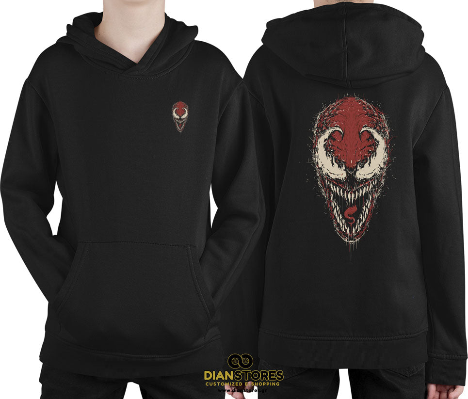 Φούτερ με κουκούλα Venom