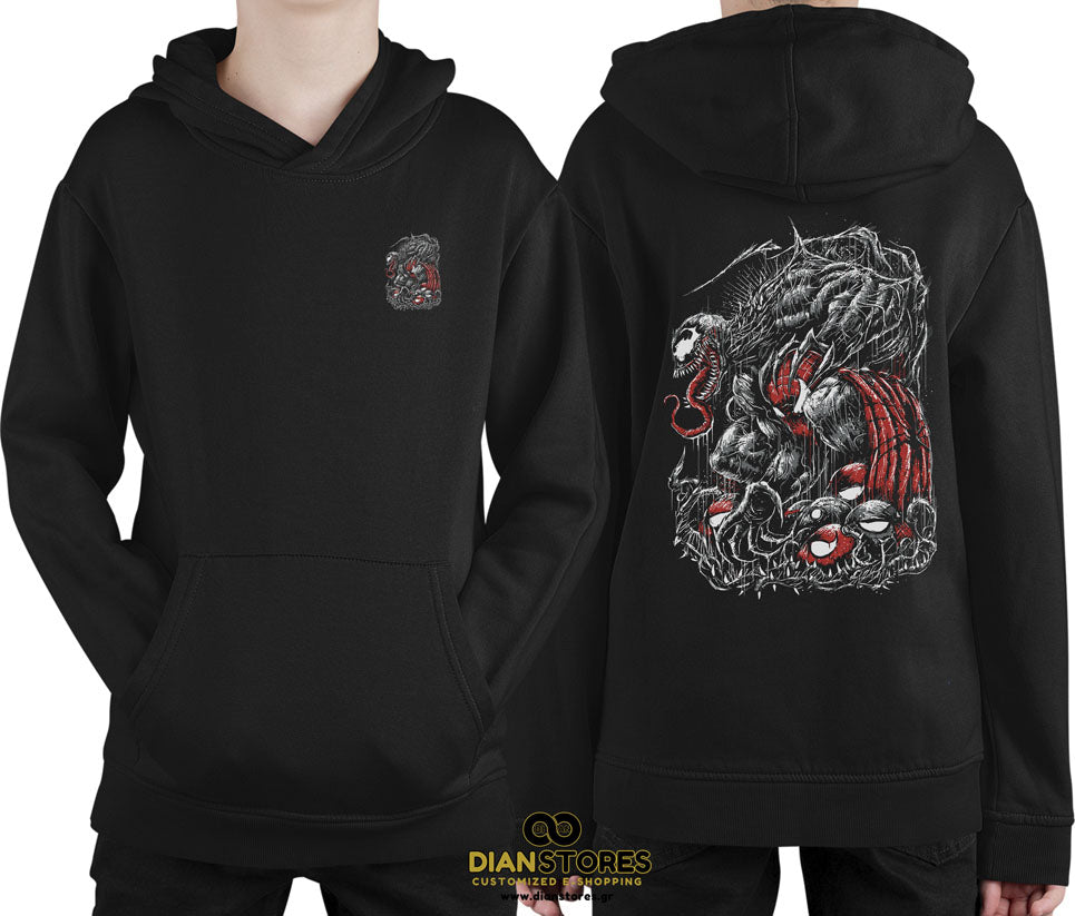 Φούτερ με κουκούλα Venom