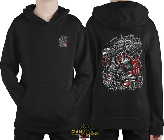 Φούτερ με κουκούλα Venom