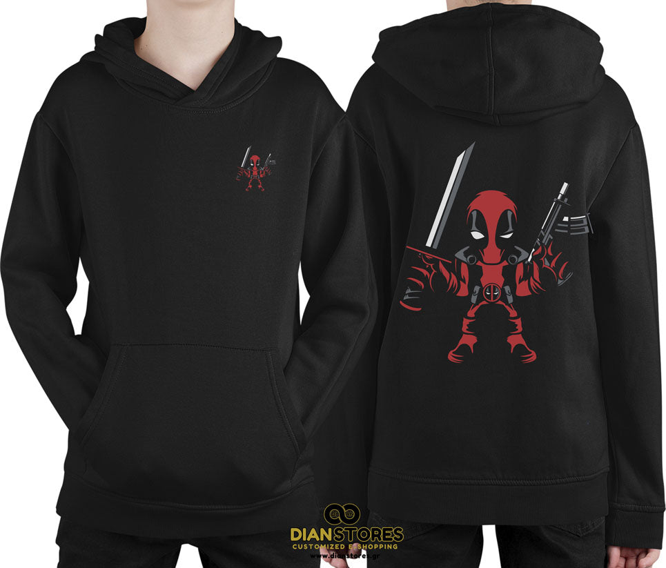 Φούτερ με κουκούλα Deadpool