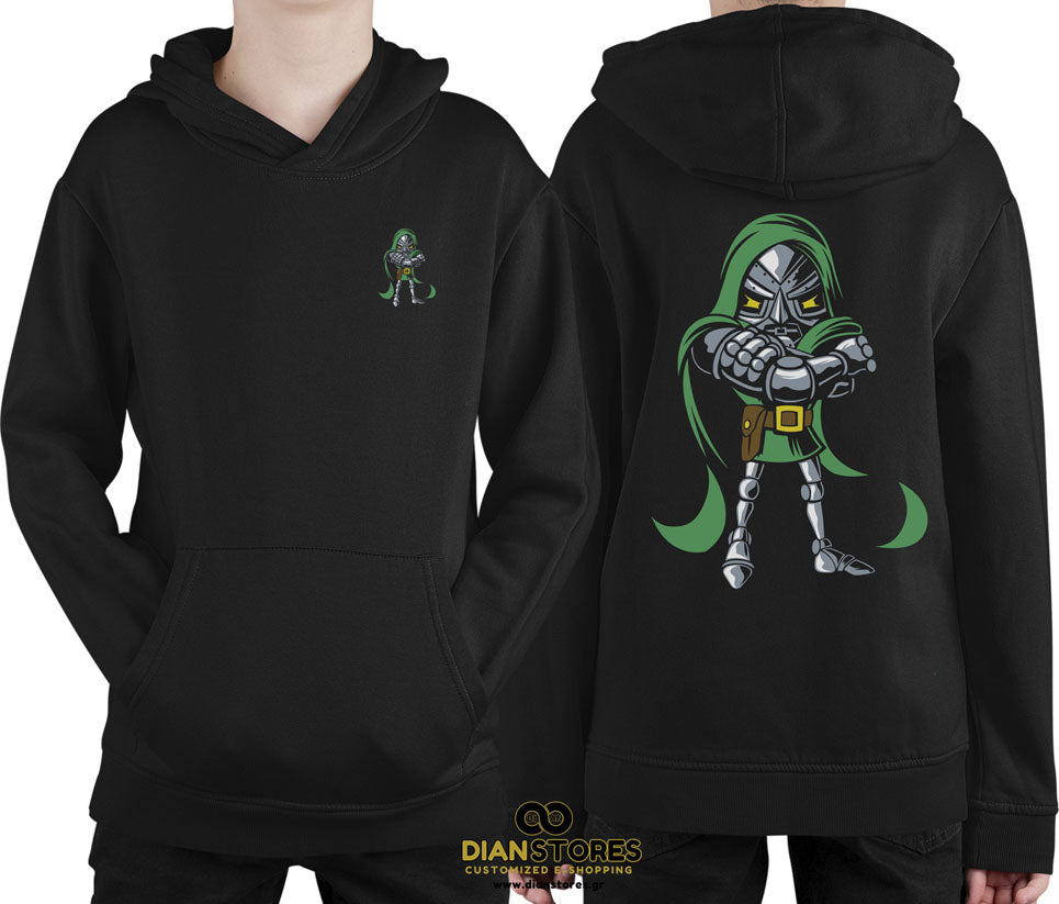 Φούτερ με κουκούλα Doctor Doom
