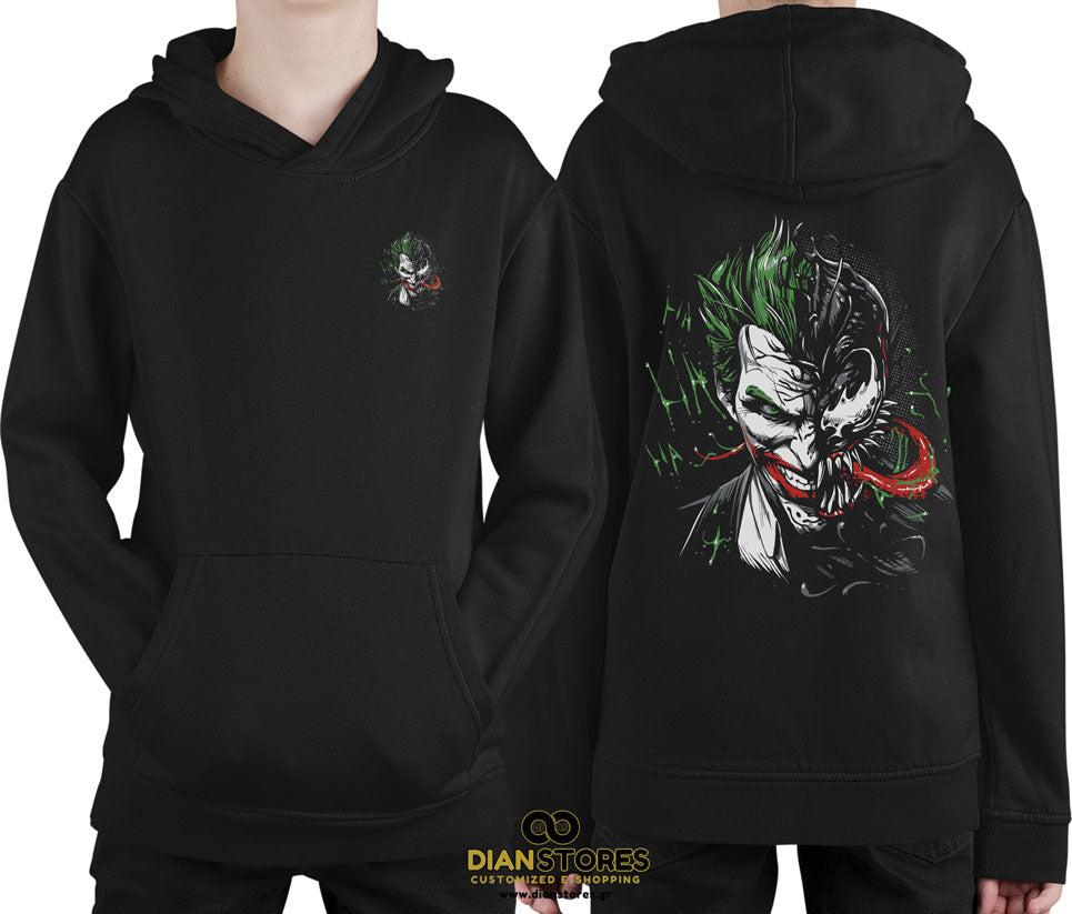 Φούτερ με κουκούλα Joker-Venom