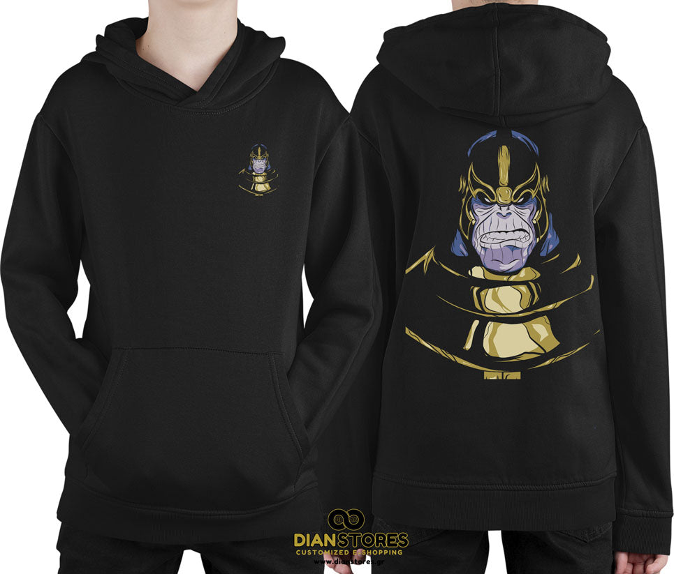 Φούτερ με κουκούλα Thanos