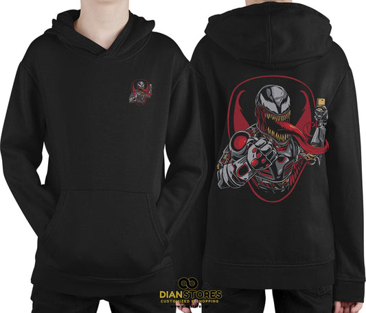 Φούτερ με κουκούλα Venom