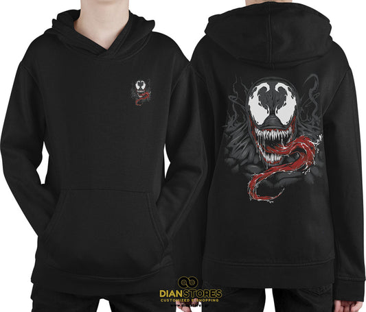 Φούτερ με κουκούλα Venom