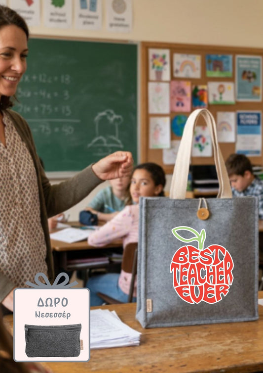 Totebag "Best Teacher Ever"