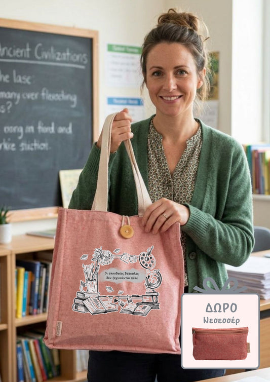 Totebag για δασκαλες