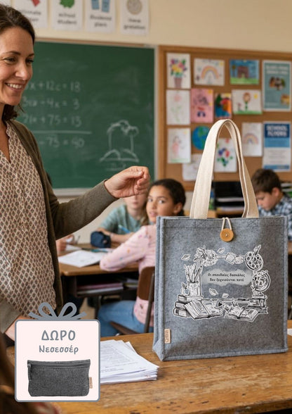 Totebag για δασκαλες
