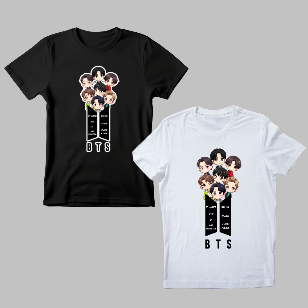 BTS Cartoon Χριστουγεννιάτικο