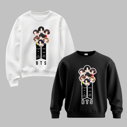 BTS Cartoon Χριστουγεννιάτικο