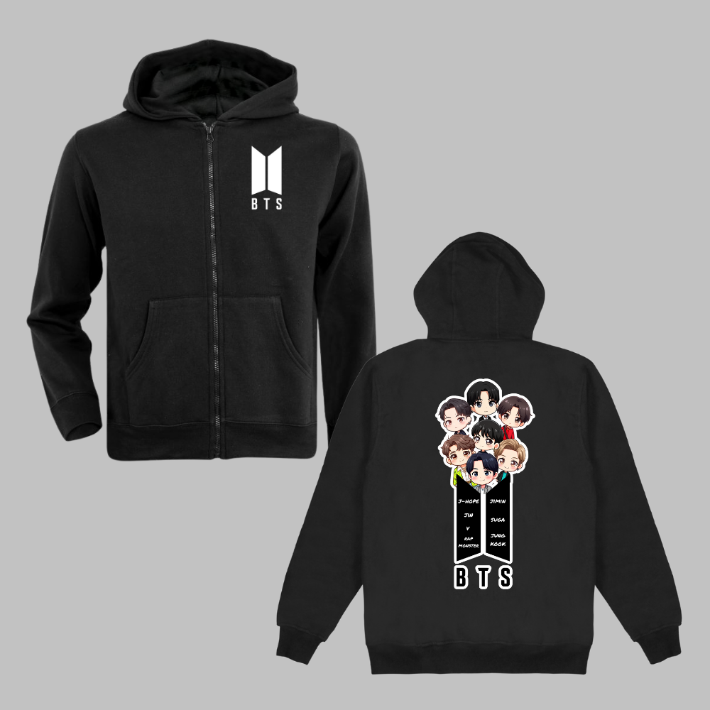 BTS Cartoon Χριστουγεννιάτικο