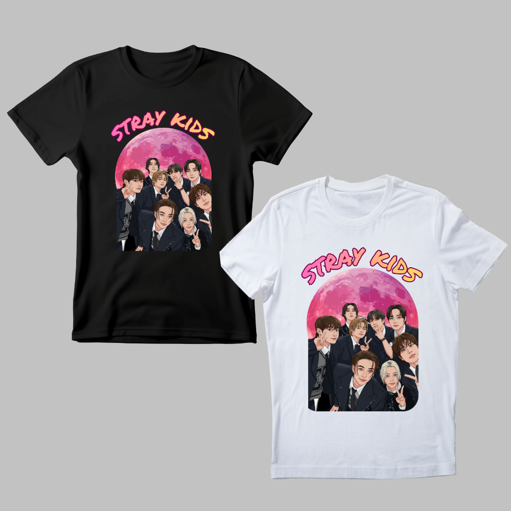 Stray Kids Moon Cartoon Χριστουγεννιάτικο