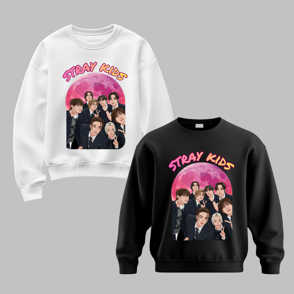 Stray Kids Moon Cartoon Χριστουγεννιάτικο