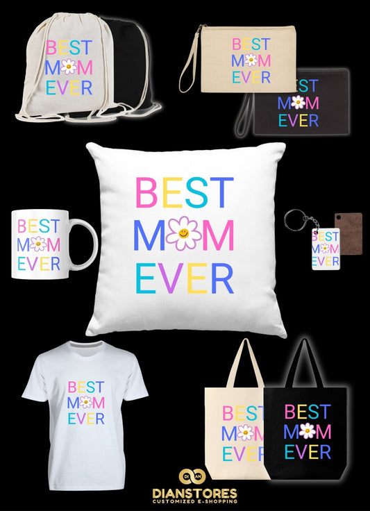 Best Mom Ever Pastel