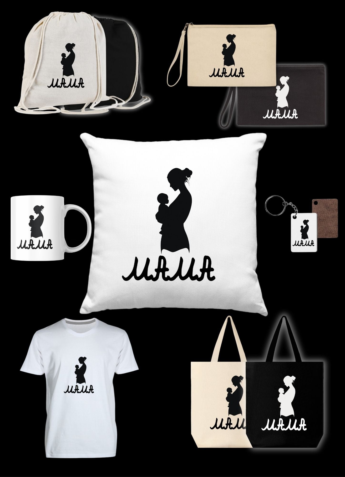 Mama Silhouette