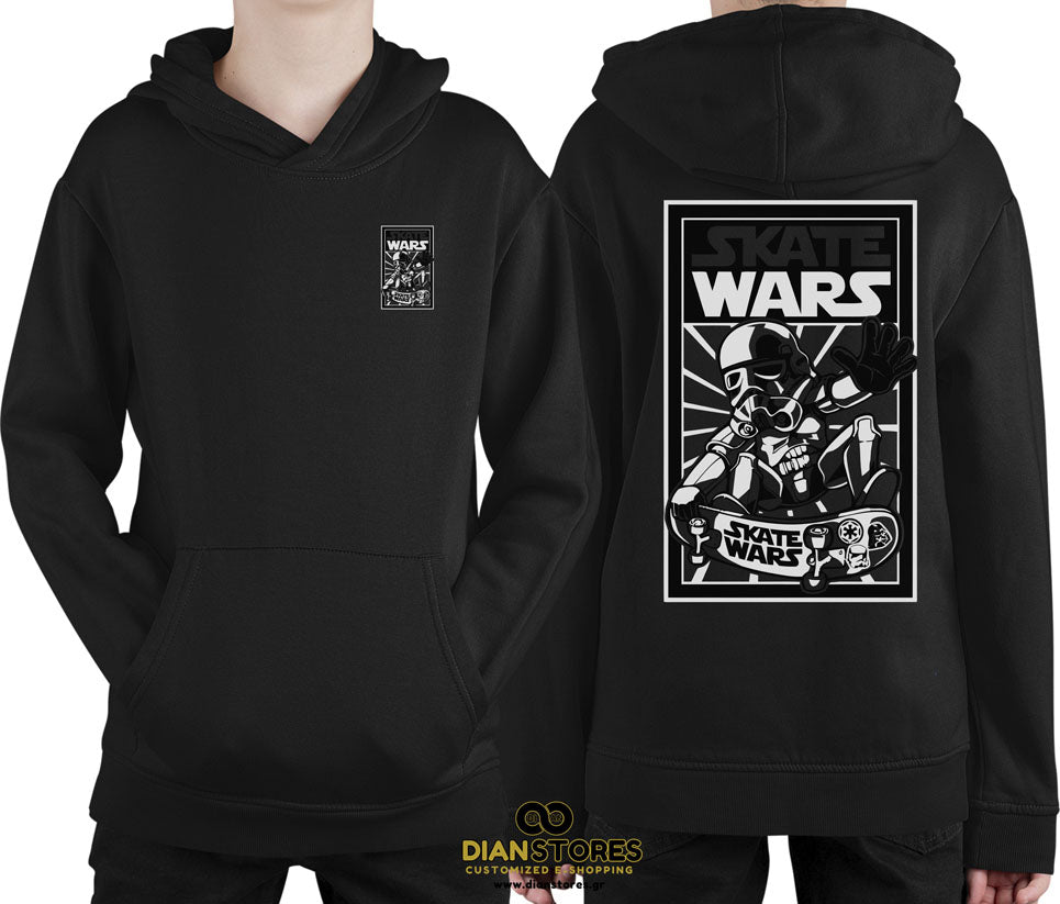 Φούτερ με κουκούλα Starwras