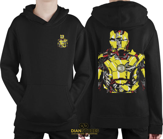 Φούτερ με κουκούλα Iron Man