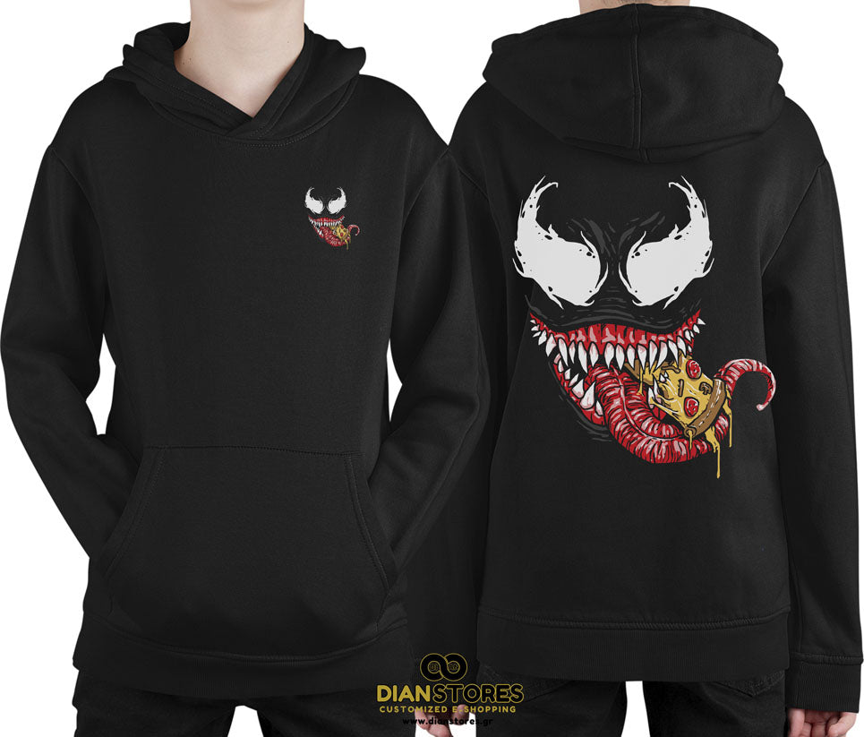 Φούτερ με κουκούλα Venom