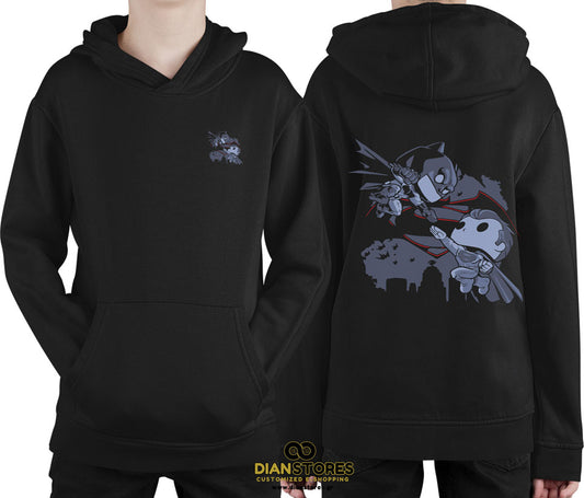 Φούτερ με κουκούλα Batman and Superman