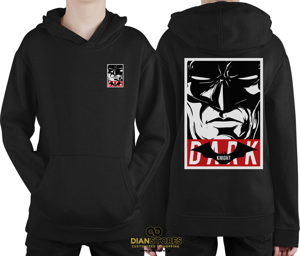 Φούτερ με κουκούλα Batman Dark Knight