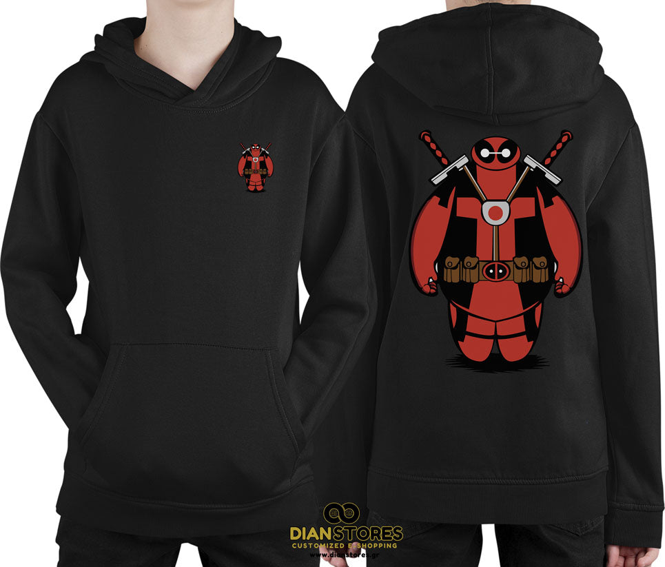 Φούτερ με κουκούλα Deadpool