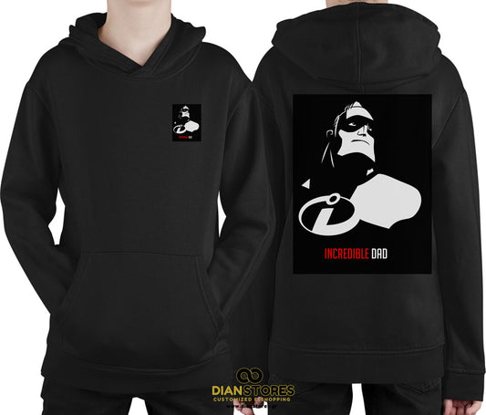 Φούτερ με κουκούλα Incredible Dad