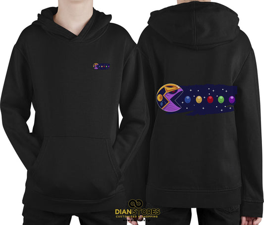 Φούτερ με κουκούλα Infinity Gauntlet Pacman