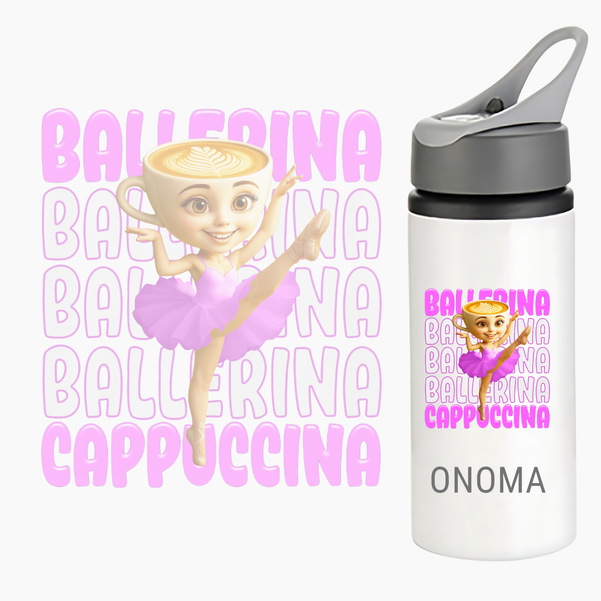 Παγούρι Ballerina Cappuccina