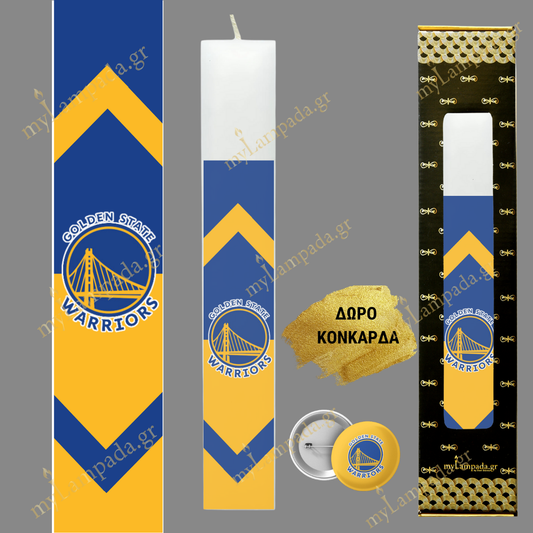 Λαμπάδα Golden State Warriors ΜΠΑΣΚΕΤ ΟΜΑΔΑ