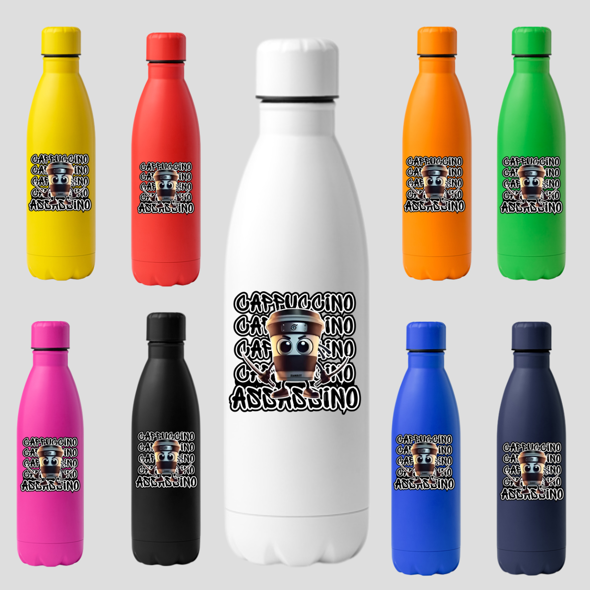 Cappuccino Assassino Μπουκάλι Νερού Παγούρι