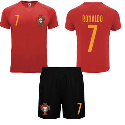 Ποδοσφαιρική παιδική εμφάνιση Ronaldo Portugal
