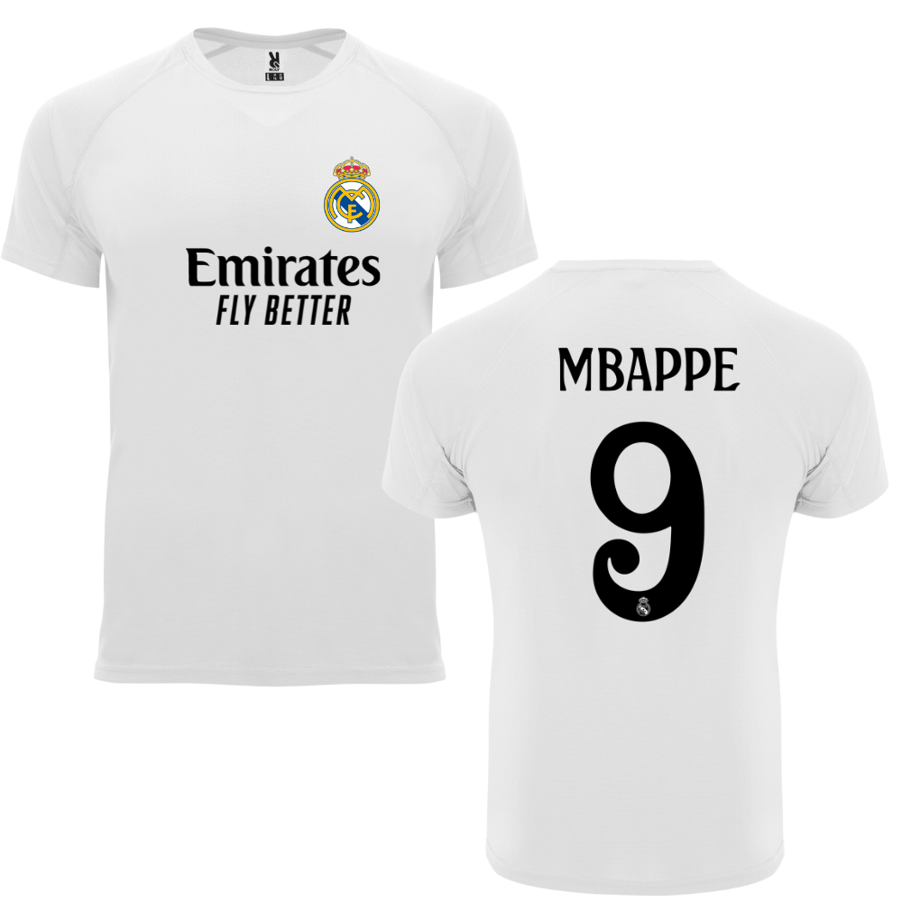 Ποδοσφαιρική Μπλούζα DryFit Mpappe - Real Madrid