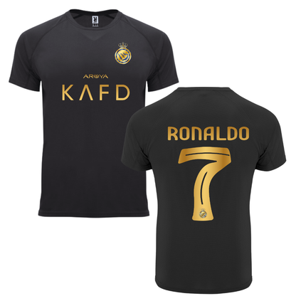 Ποδοσφαιρική Μπλούζα DryFit Ronaldo - Alnassr Gold