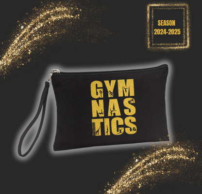 Νεσεσέρ μαύρο βαμβακερό πάνινο GOLD GLITTER ΓΑΣ Καλύβια season 2024-2025