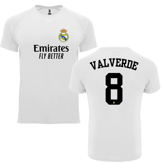 Ποδοσφαιρική Μπλούζα Dry Fit Valverde Real Madrid